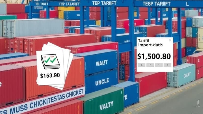 Hur mycket tull från Kina betalar vi