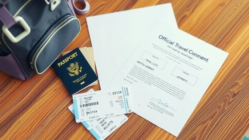 Medgivande resa med barn blankett polisen