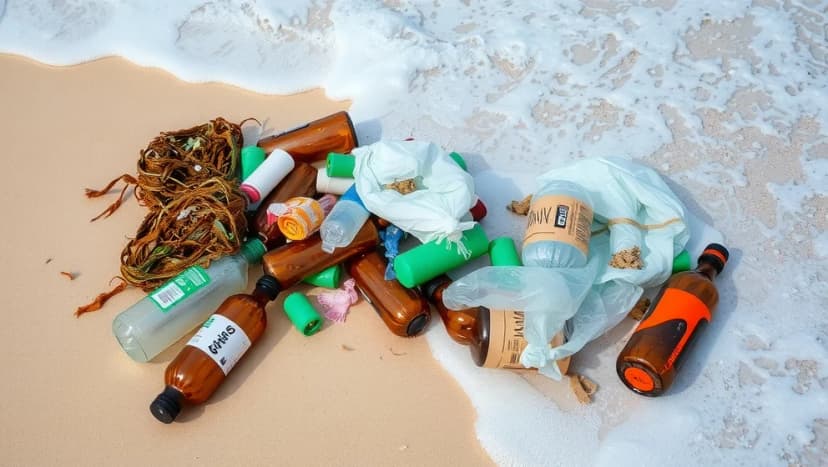 Plast i naturen och vad det gör